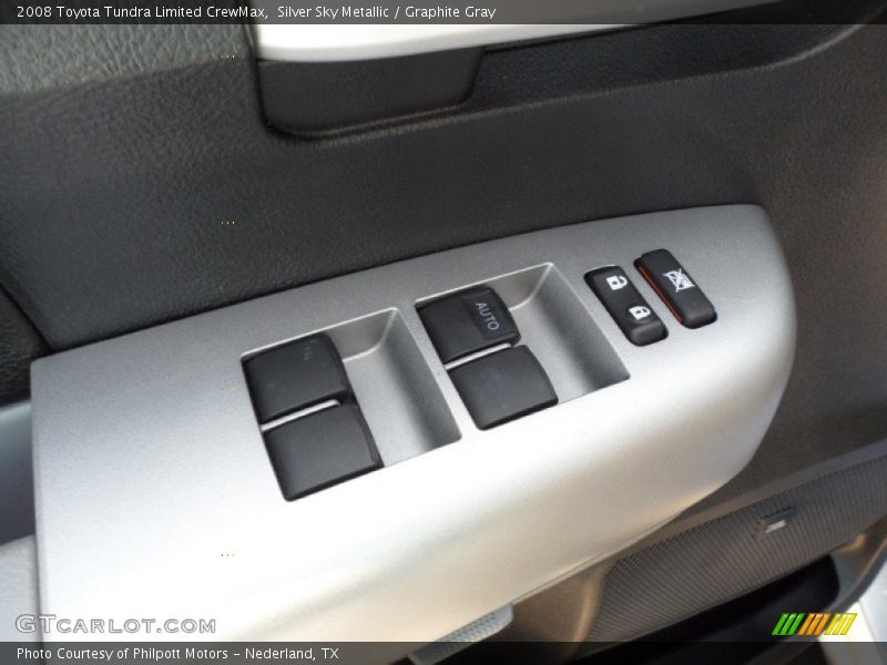 Silver Sky Metallic / Graphite Gray 2008 Toyota Tundra Limited CrewMax
