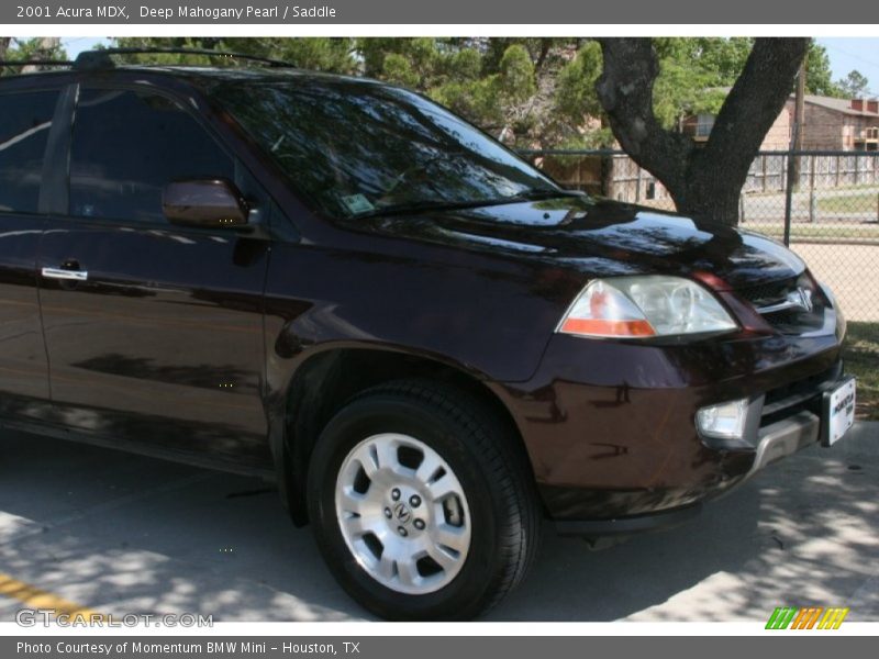 Deep Mahogany Pearl / Saddle 2001 Acura MDX