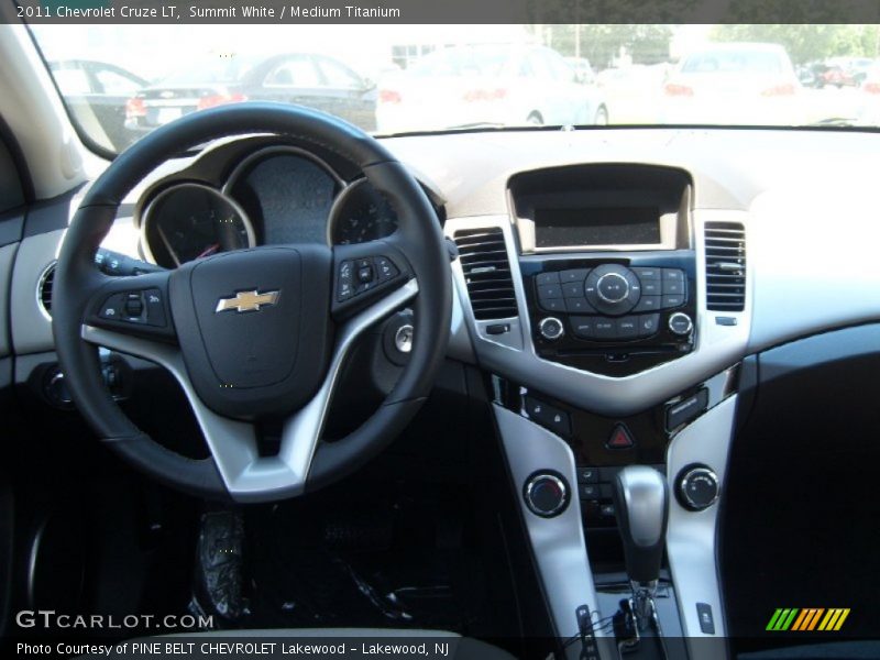 Summit White / Medium Titanium 2011 Chevrolet Cruze LT