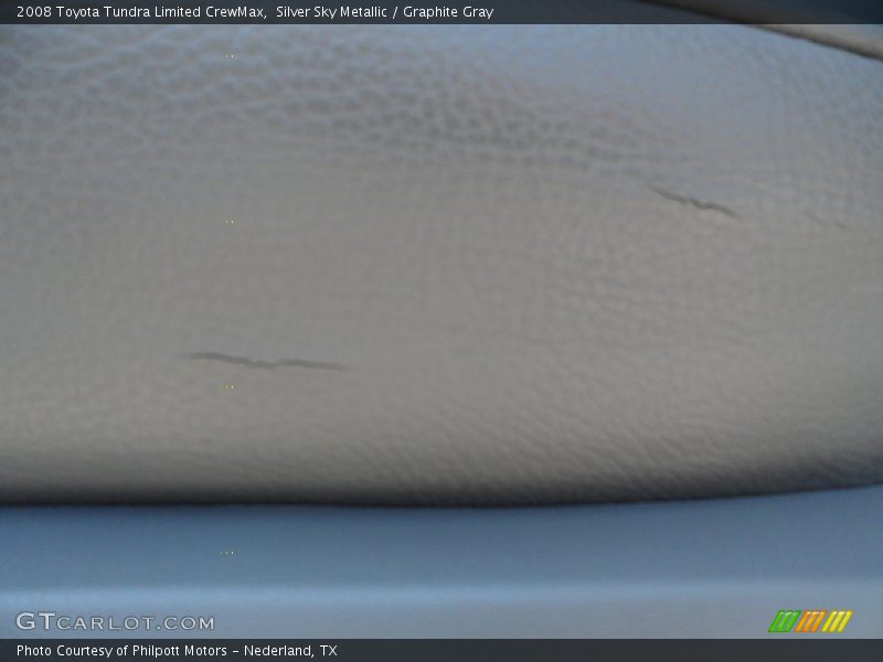 Silver Sky Metallic / Graphite Gray 2008 Toyota Tundra Limited CrewMax