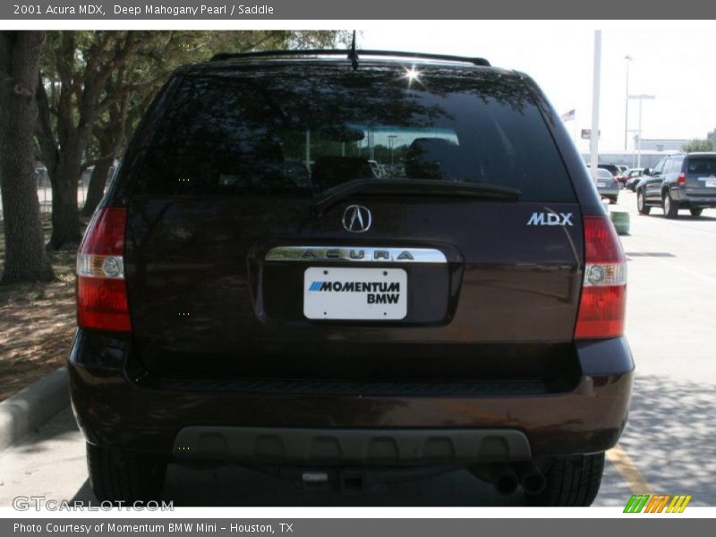 Deep Mahogany Pearl / Saddle 2001 Acura MDX