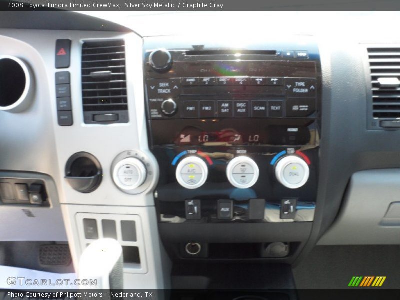 Silver Sky Metallic / Graphite Gray 2008 Toyota Tundra Limited CrewMax