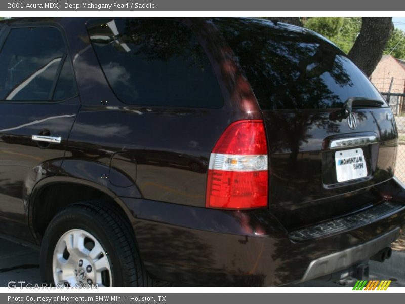 Deep Mahogany Pearl / Saddle 2001 Acura MDX