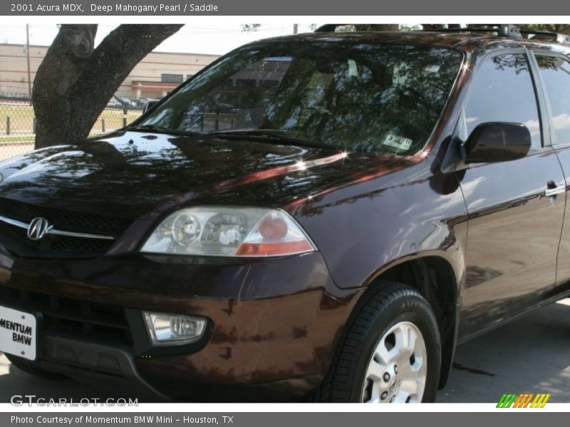 Deep Mahogany Pearl / Saddle 2001 Acura MDX