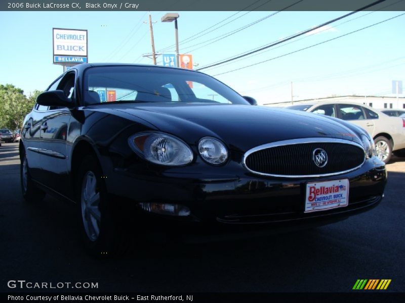 Black Onyx / Gray 2006 Buick LaCrosse CX