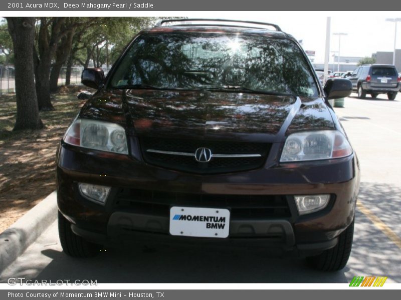 Deep Mahogany Pearl / Saddle 2001 Acura MDX