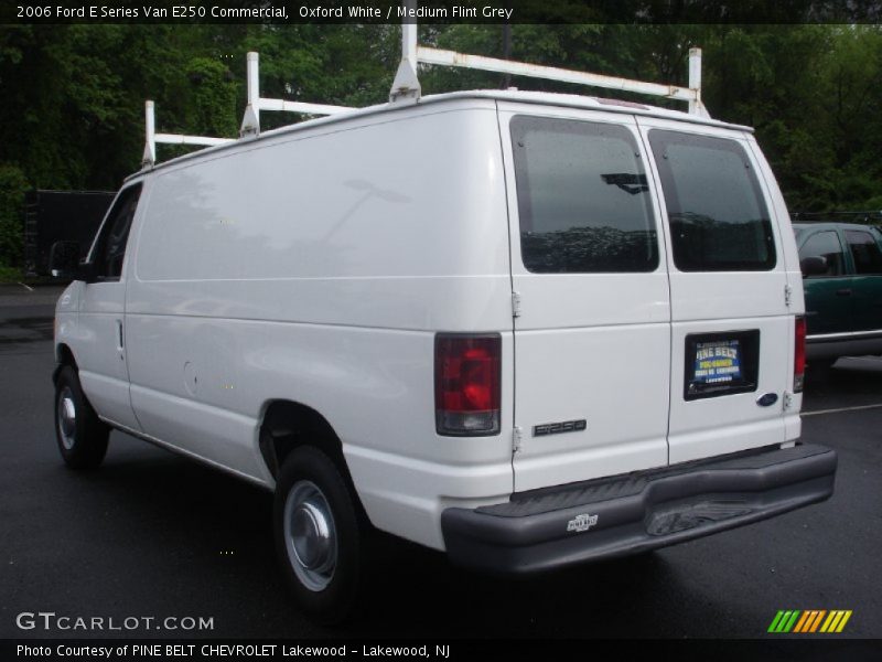 Oxford White / Medium Flint Grey 2006 Ford E Series Van E250 Commercial