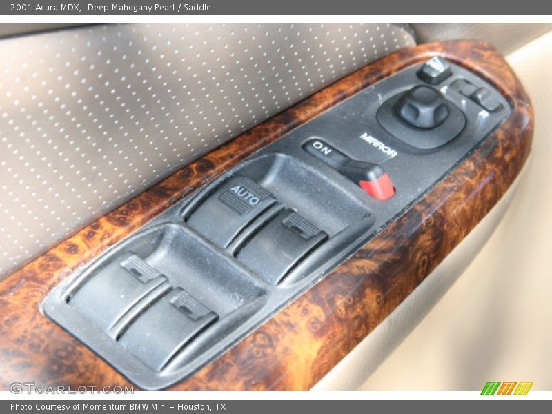 Deep Mahogany Pearl / Saddle 2001 Acura MDX
