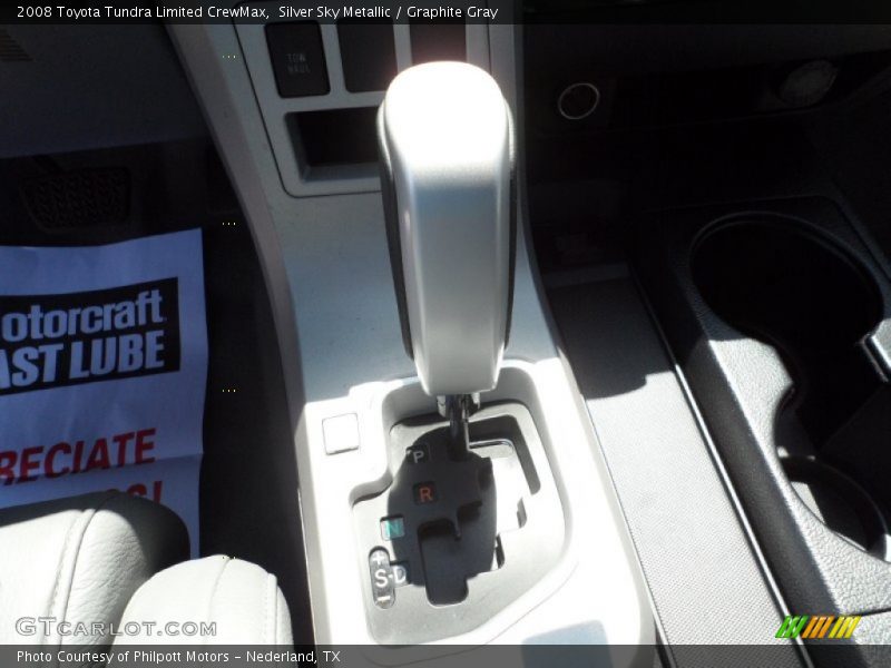 Silver Sky Metallic / Graphite Gray 2008 Toyota Tundra Limited CrewMax