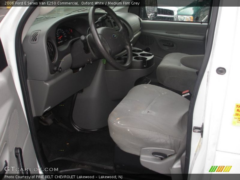 Oxford White / Medium Flint Grey 2006 Ford E Series Van E250 Commercial