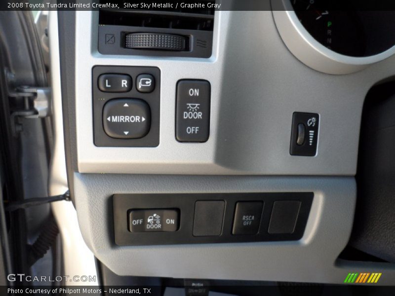 Silver Sky Metallic / Graphite Gray 2008 Toyota Tundra Limited CrewMax