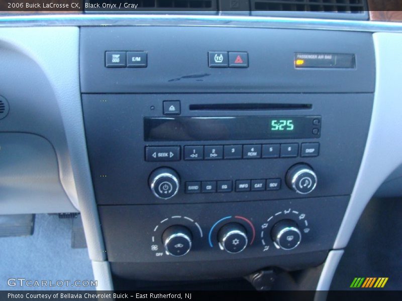 Black Onyx / Gray 2006 Buick LaCrosse CX