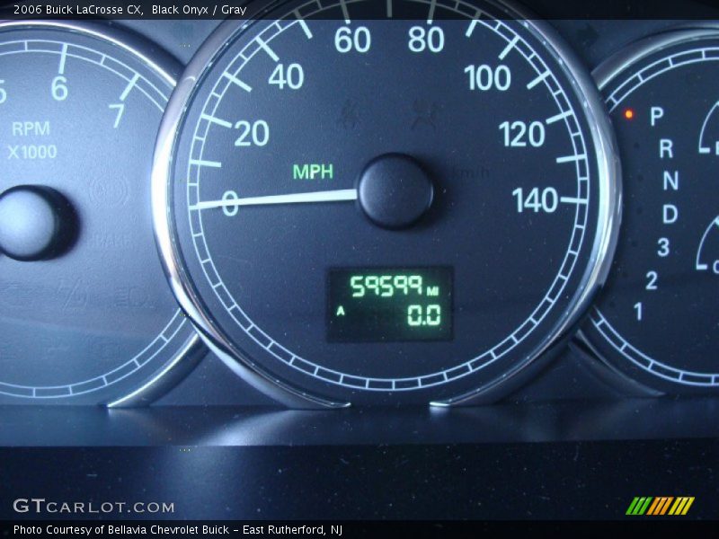 Black Onyx / Gray 2006 Buick LaCrosse CX