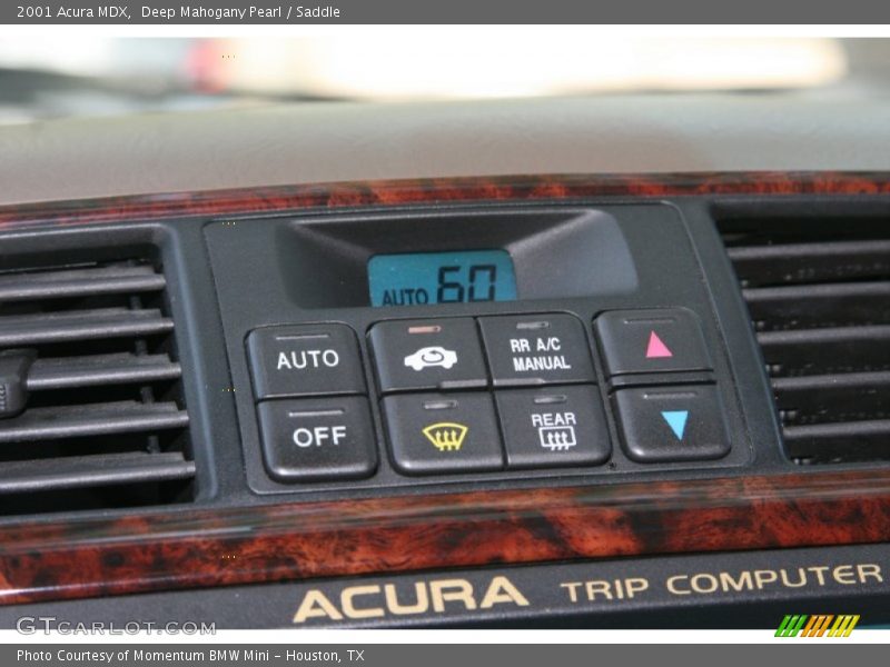 Deep Mahogany Pearl / Saddle 2001 Acura MDX
