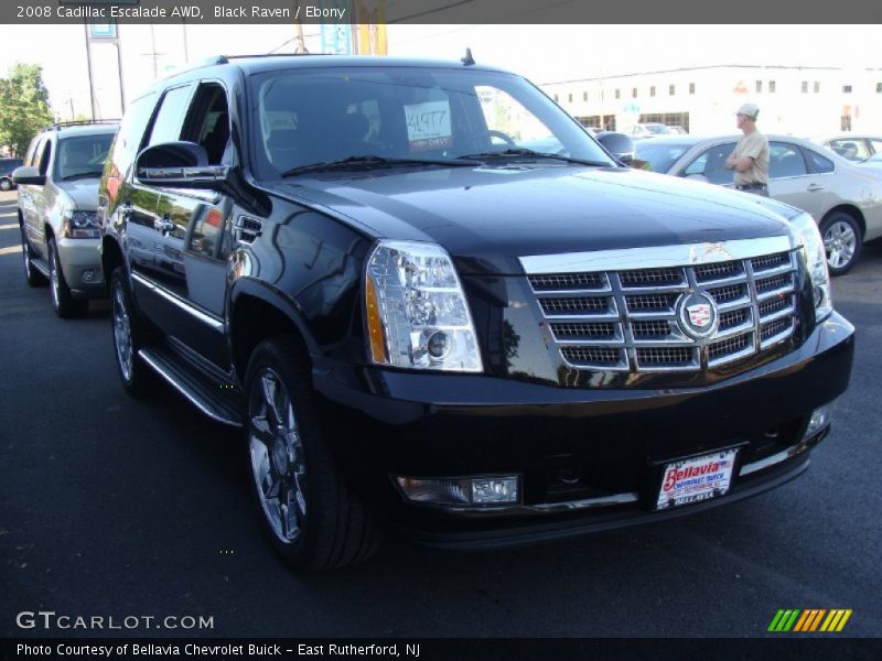 Black Raven / Ebony 2008 Cadillac Escalade AWD