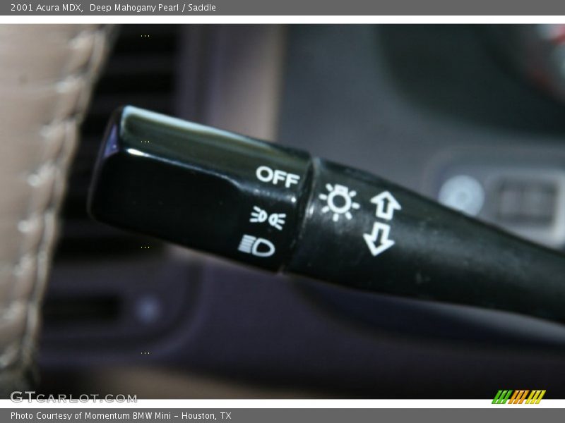 Deep Mahogany Pearl / Saddle 2001 Acura MDX