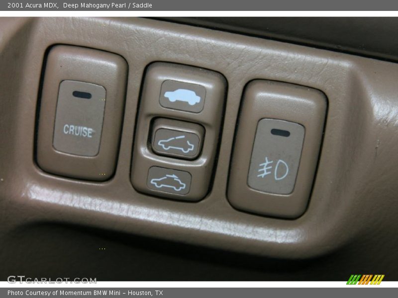 Deep Mahogany Pearl / Saddle 2001 Acura MDX