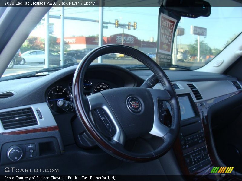 Black Raven / Ebony 2008 Cadillac Escalade AWD