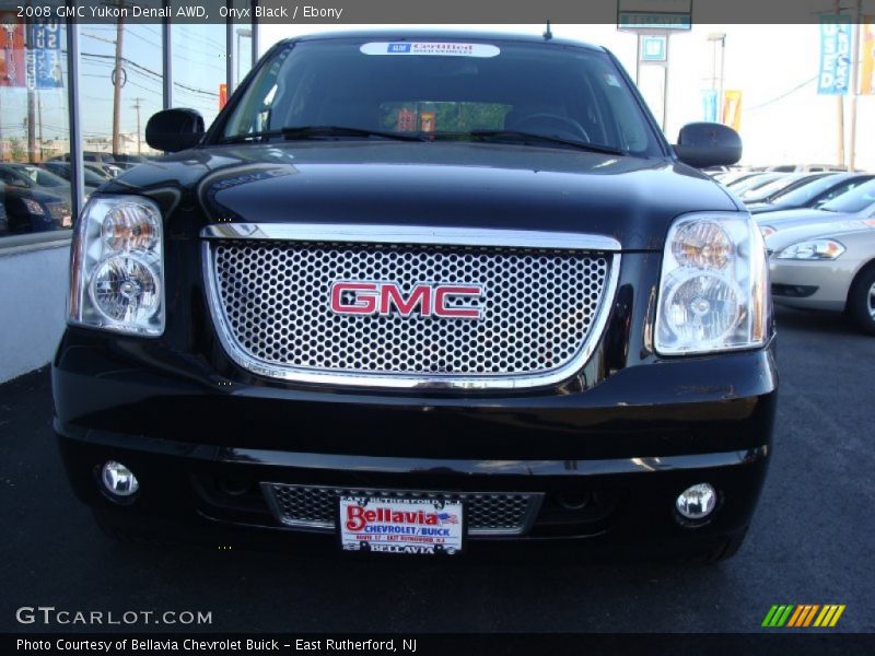 Onyx Black / Ebony 2008 GMC Yukon Denali AWD