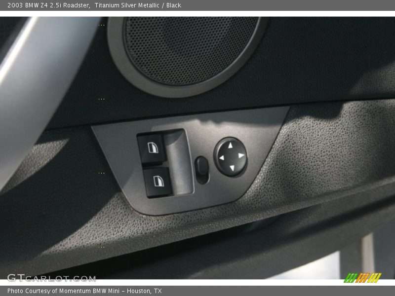 Titanium Silver Metallic / Black 2003 BMW Z4 2.5i Roadster