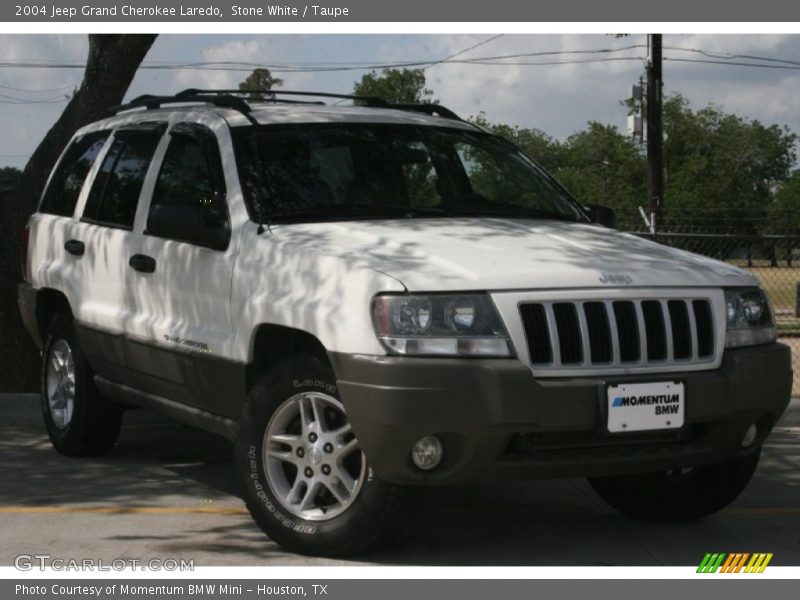 Stone White / Taupe 2004 Jeep Grand Cherokee Laredo