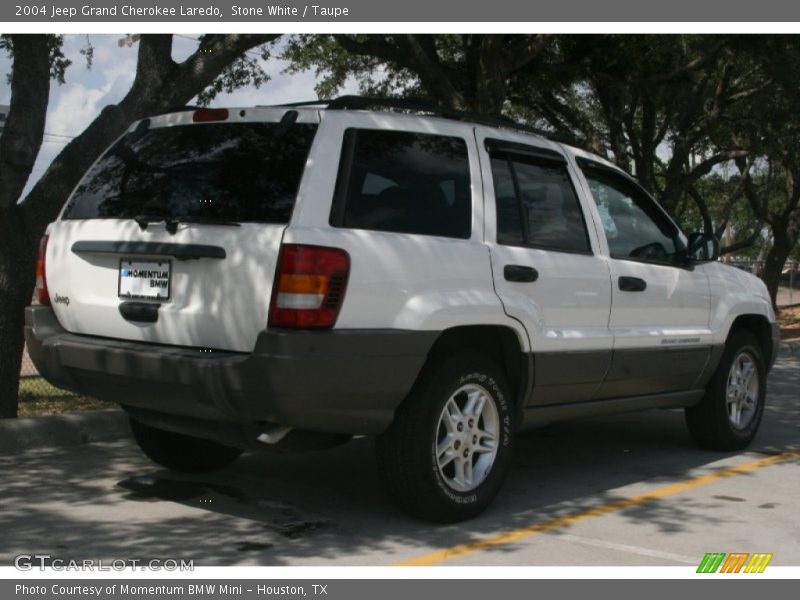 Stone White / Taupe 2004 Jeep Grand Cherokee Laredo