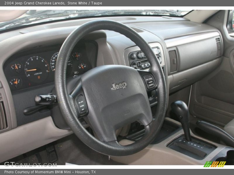 Stone White / Taupe 2004 Jeep Grand Cherokee Laredo