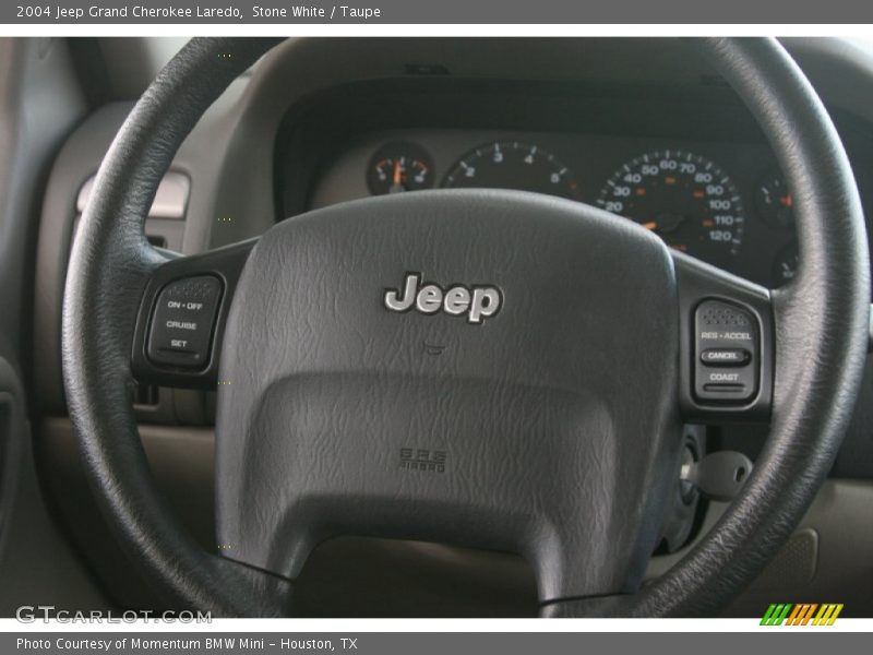 Stone White / Taupe 2004 Jeep Grand Cherokee Laredo