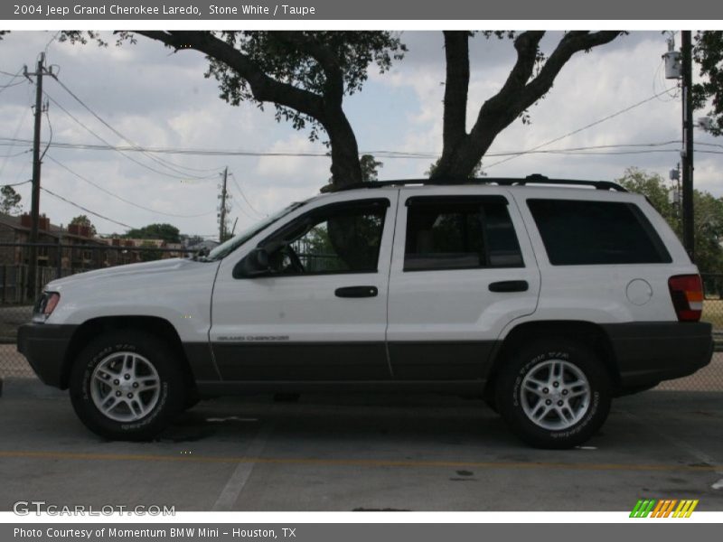 Stone White / Taupe 2004 Jeep Grand Cherokee Laredo