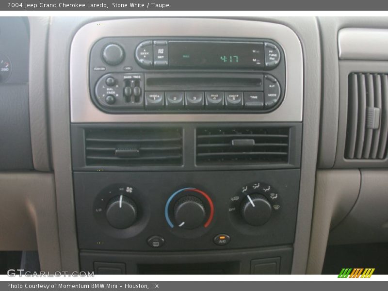 Stone White / Taupe 2004 Jeep Grand Cherokee Laredo