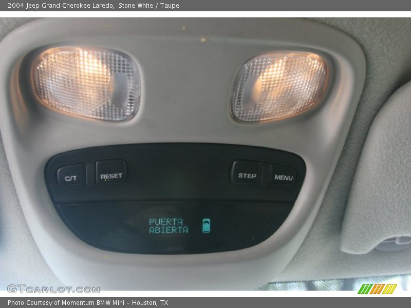 Stone White / Taupe 2004 Jeep Grand Cherokee Laredo