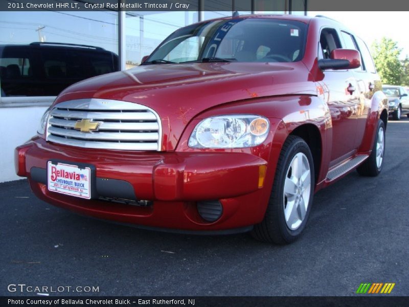 Crystal Red Metallic Tintcoat / Gray 2011 Chevrolet HHR LT