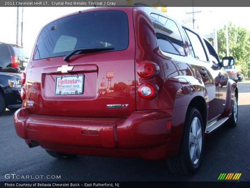 Crystal Red Metallic Tintcoat / Gray 2011 Chevrolet HHR LT