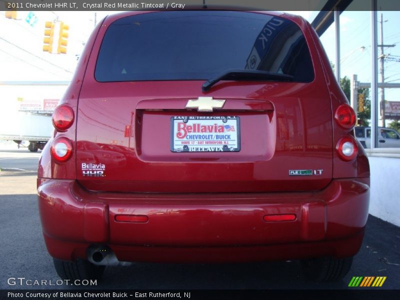 Crystal Red Metallic Tintcoat / Gray 2011 Chevrolet HHR LT