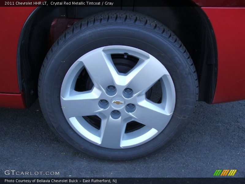 Crystal Red Metallic Tintcoat / Gray 2011 Chevrolet HHR LT