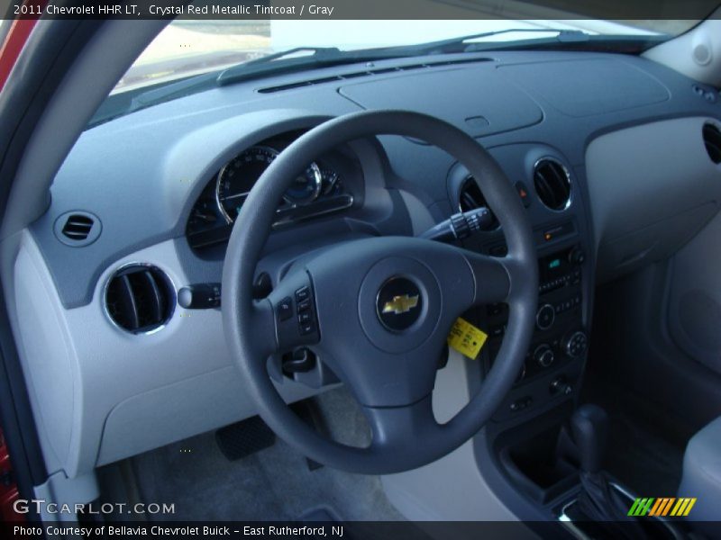 Crystal Red Metallic Tintcoat / Gray 2011 Chevrolet HHR LT