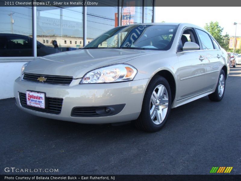 Silver Ice Metallic / Ebony 2011 Chevrolet Impala LT