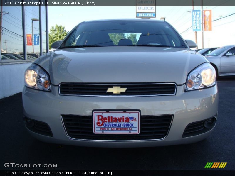 Silver Ice Metallic / Ebony 2011 Chevrolet Impala LT