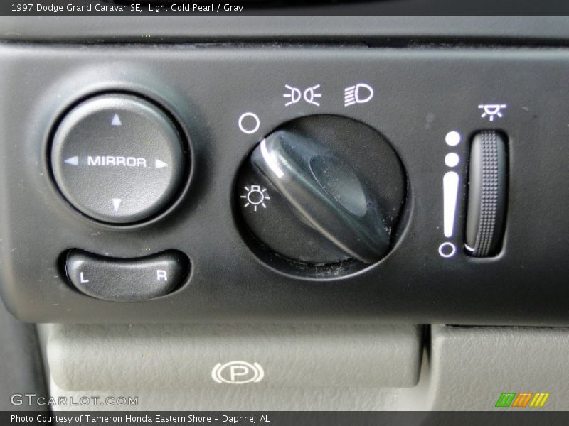 Controls of 1997 Grand Caravan SE