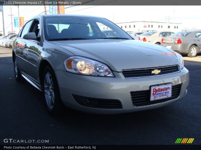 Silver Ice Metallic / Ebony 2011 Chevrolet Impala LT