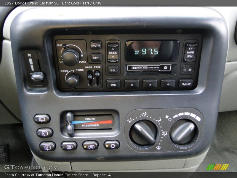 Controls of 1997 Grand Caravan SE