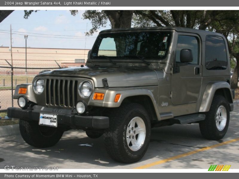 Light Khaki Metallic / Khaki 2004 Jeep Wrangler Sahara 4x4