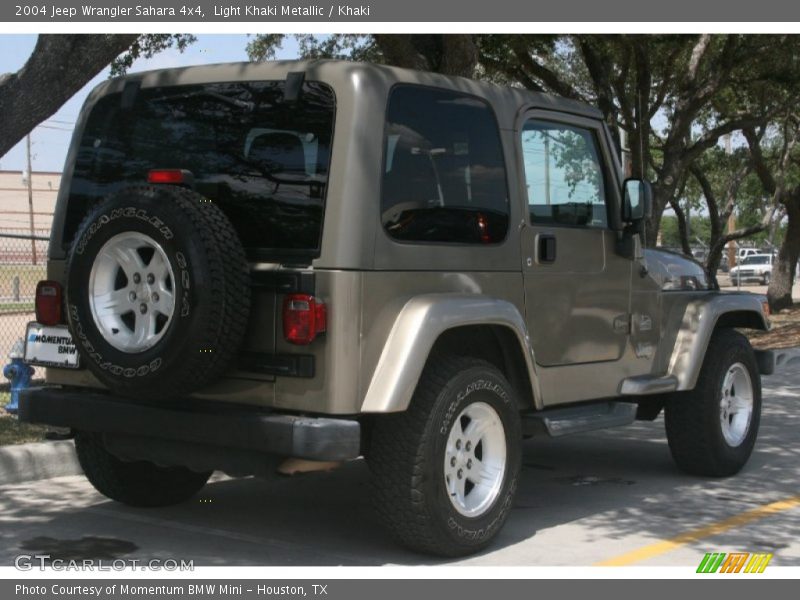 Light Khaki Metallic / Khaki 2004 Jeep Wrangler Sahara 4x4