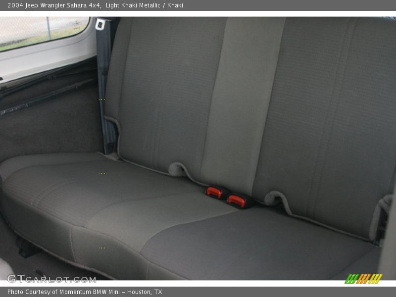 Light Khaki Metallic / Khaki 2004 Jeep Wrangler Sahara 4x4