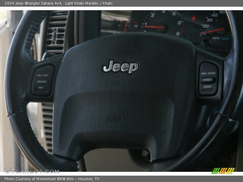 Light Khaki Metallic / Khaki 2004 Jeep Wrangler Sahara 4x4