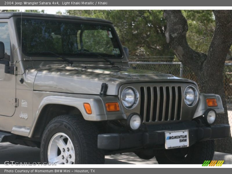 Light Khaki Metallic / Khaki 2004 Jeep Wrangler Sahara 4x4
