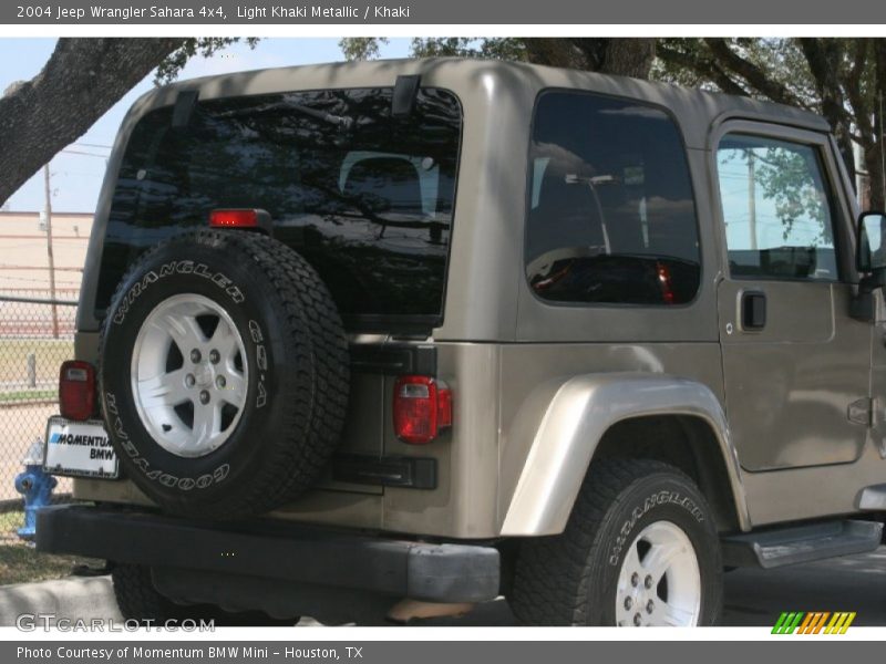 Light Khaki Metallic / Khaki 2004 Jeep Wrangler Sahara 4x4
