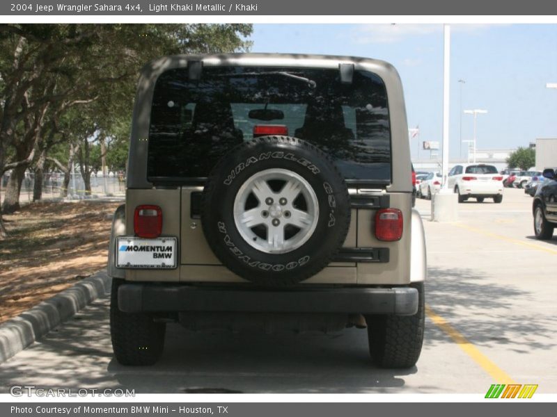 Light Khaki Metallic / Khaki 2004 Jeep Wrangler Sahara 4x4