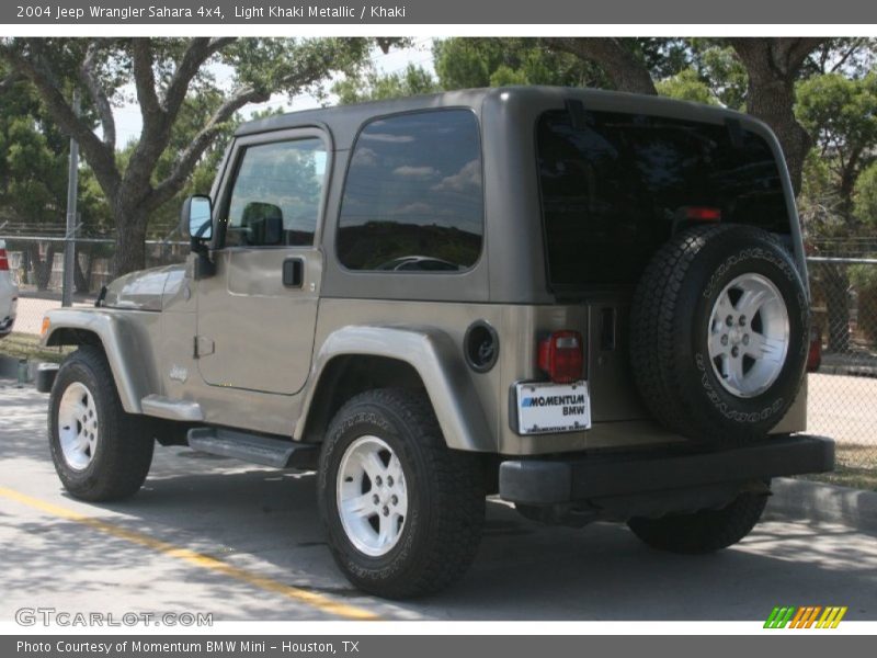 Light Khaki Metallic / Khaki 2004 Jeep Wrangler Sahara 4x4