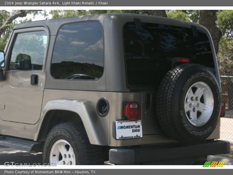 Light Khaki Metallic / Khaki 2004 Jeep Wrangler Sahara 4x4